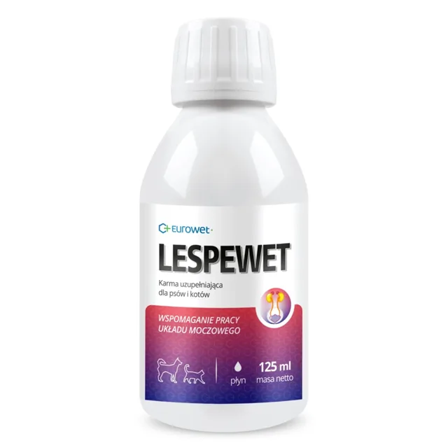 EUROWET Lespewet 125 ml přípravek podporující funkci močového ústrojí