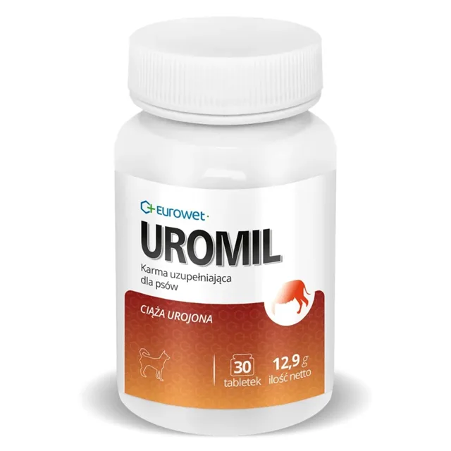 EUROWET Uromil 30 tab. doplňkové krmivo pro psy a kočky