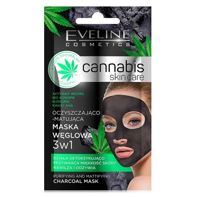 EVELINE Cannabis Pleťová maska 7 ml, EXP. 21/03/2026