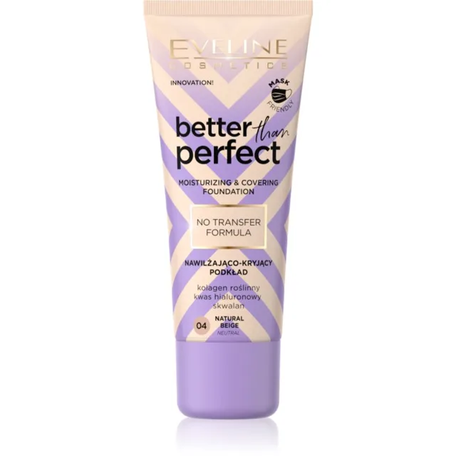 Eveline Cosmetics Better than Perfect Foundation krycí make-up s hydratačním účinkem odstín 04 Natural Beige Neutral 30 ml