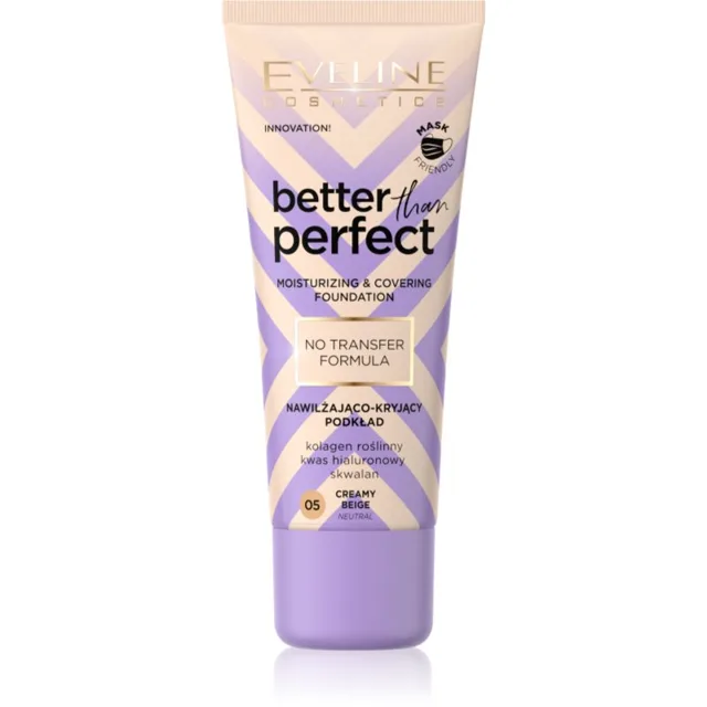 Eveline Cosmetics Better than Perfect Foundation krycí make-up s hydratačním účinkem odstín 05 Creamy Beige Neutral 30 ml