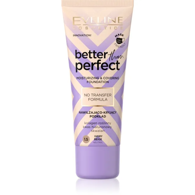Eveline Cosmetics Better than Perfect Foundation krycí make-up s hydratačním účinkem odstín 1.5 Ivory Beige Neutral 30 ml