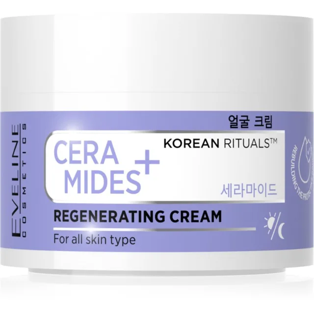 Eveline Cosmetics Korean Rituals Ceramides + regenerační krém s ceramidy 50 ml