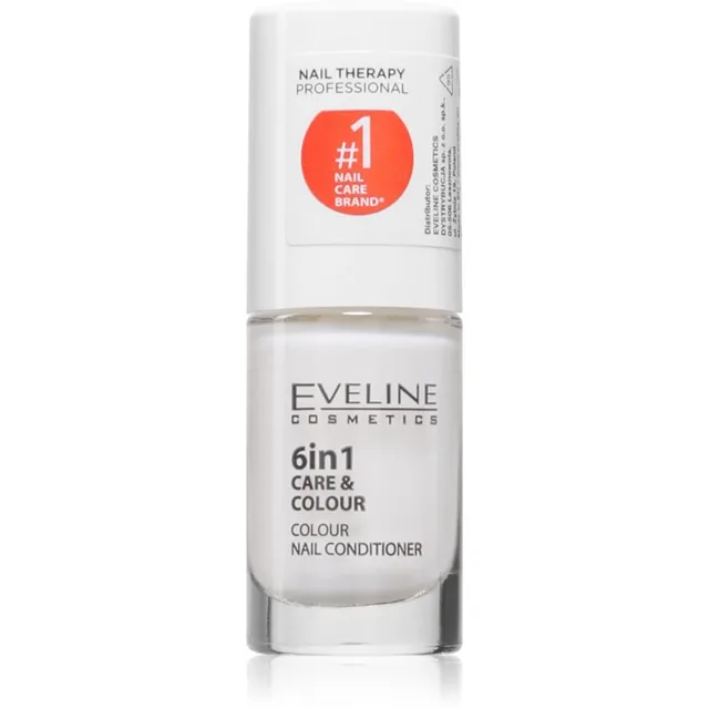 Eveline Cosmetics Nail Therapy Care & Colour kondicionér na nehty 6 v 1 odstín French 5 ml