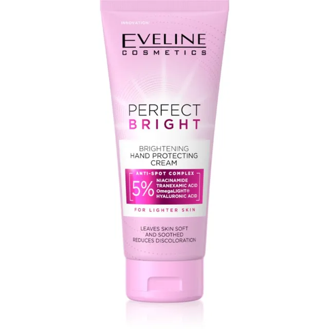 Eveline Cosmetics Perfect Bright Brightening Hand Protecting Cream rozjasňující krém na ruce 100 ml