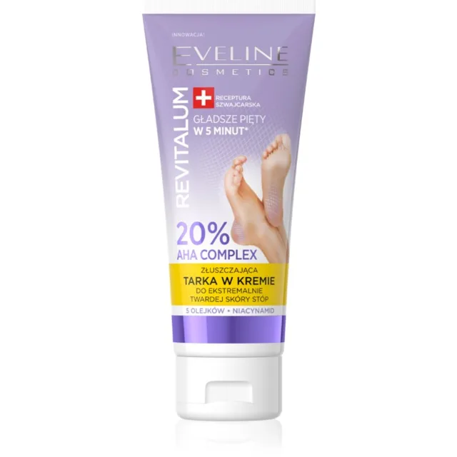 Eveline Cosmetics Revitalum peelingový krém na nohy 75 ml