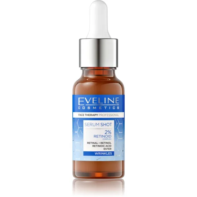 Eveline Cosmetics Serum Shot 2% Retinoid sérum proti vráskám 18 ml