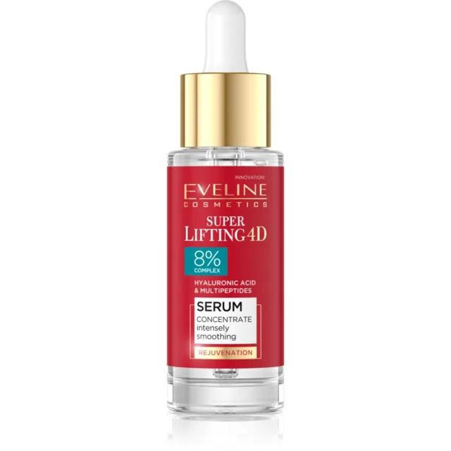 Eveline Cosmetics Super Lifting 4D 8% complex vyhlazující sérum 30 ml