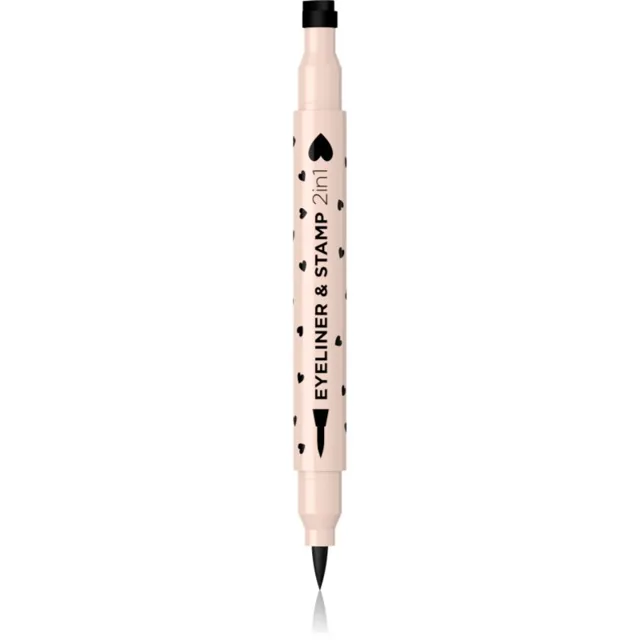 Eveline Cosmetics Variété multifunkční linka na oči 2 v 1 typ Heart 1 ks