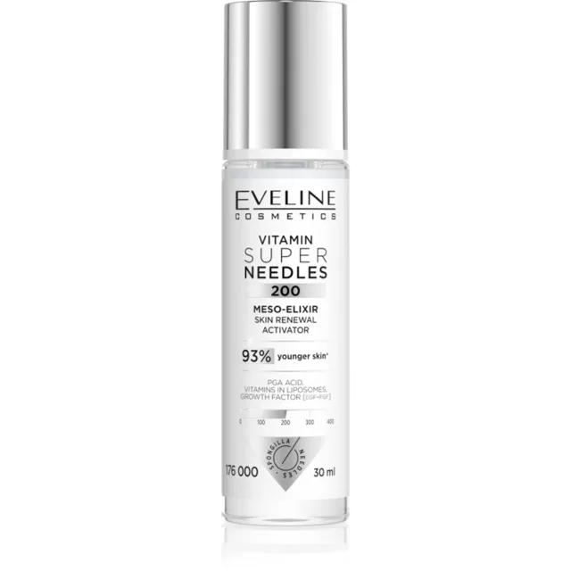 Eveline Cosmetics Vitamin Super Needles 200 aktivátor pro obnovu pleťových buněk 30 ml