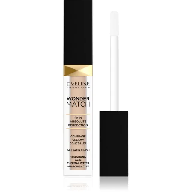 Eveline Cosmetics Wonder Match krémový krycí korektor 24h odstín 05 Porcelain Warm 7 ml