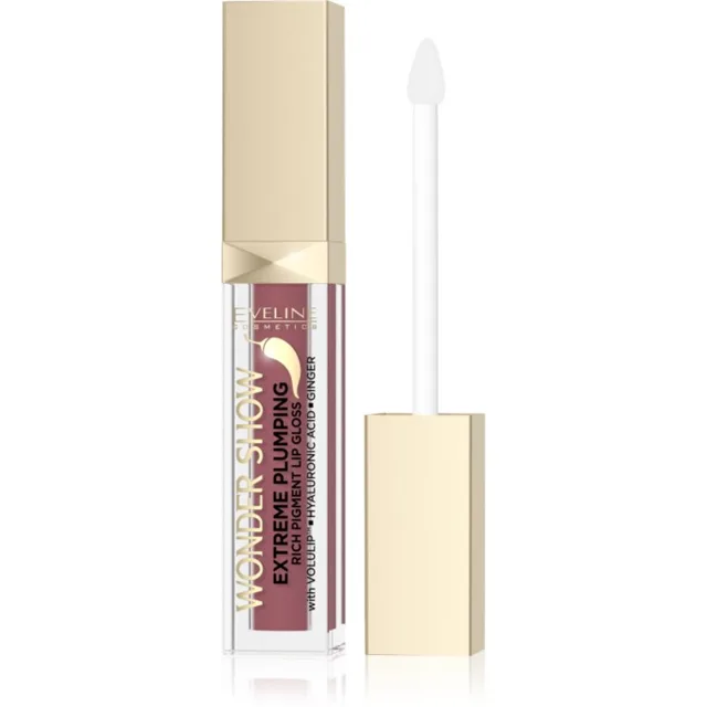 Eveline Cosmetics Wonder Show Extreme Plumping lesk na rty se zvětšujícím efektem odstín 04 Angel Kiss 6.8 ml