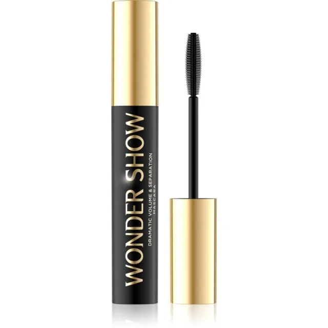 Eveline Cosmetics Wonder Show Mascara objemová řasenka odstín Intense Black 7 ml