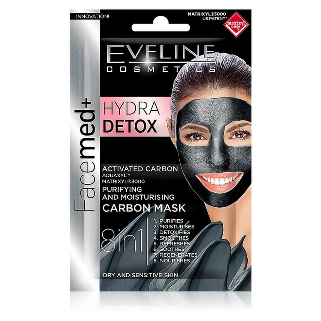 EVELINE Facemed+ Hydra Detox Maska 8v1 2x5 ml