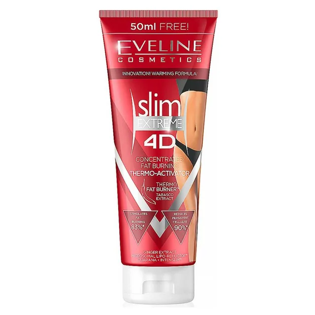 EVELINE Slim 3D Termoaktivní zeštíhlující sérum 250 ml