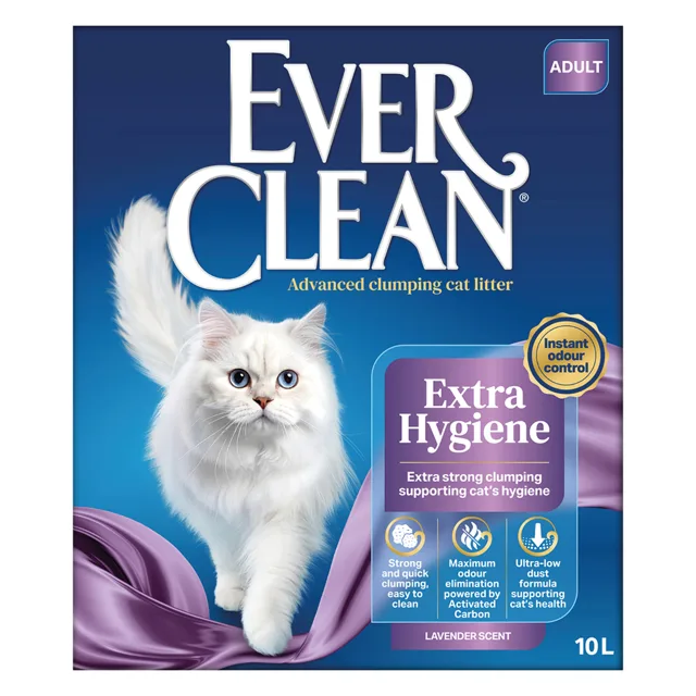 Ever Clean® Lavender hrudkující kočkolit -  2 x 10 l