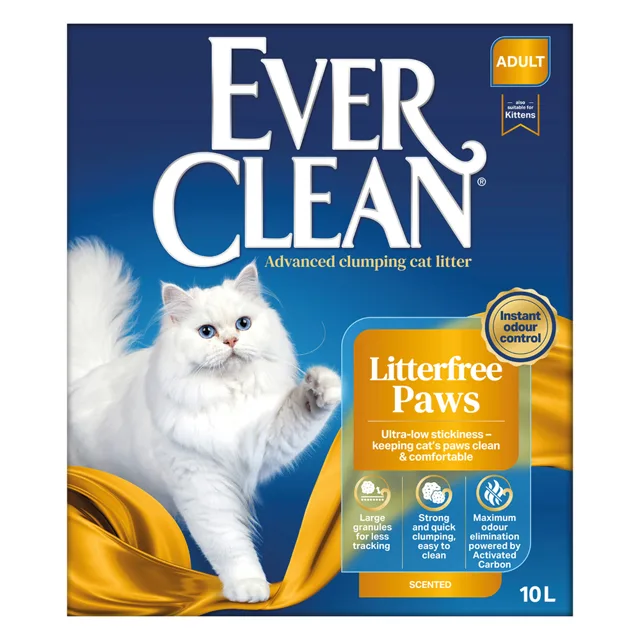 Ever Clean® Litterfree Paws kočkolit - 10 l
