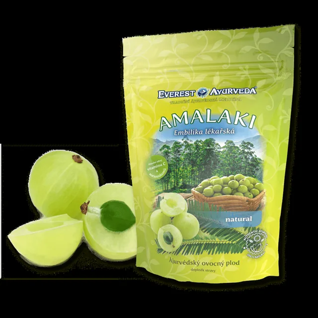 EVEREST AYURVEDA Amalaki plod natural imunita a žaludek sušené ovoce 100 g