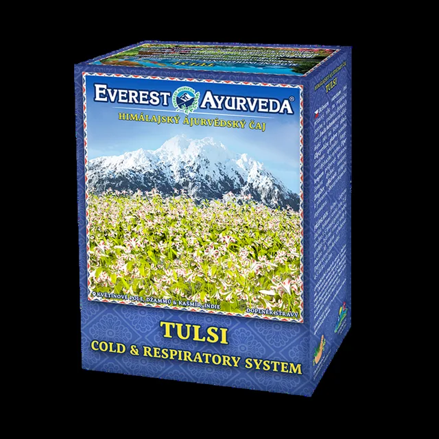 EVEREST AYURVEDA Tulsi krční oblast a průdušky sypaný čaj 100 g
