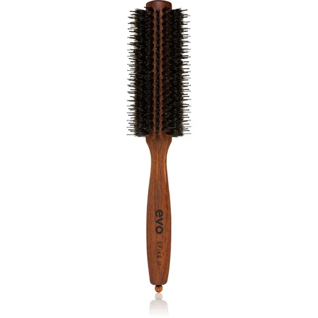 EVO Spike Nylon Pin Bristle Radial Brush kulatý kartáč na vlasy s nylonovými a kančími štětinami Ø 22 mm 1 ks