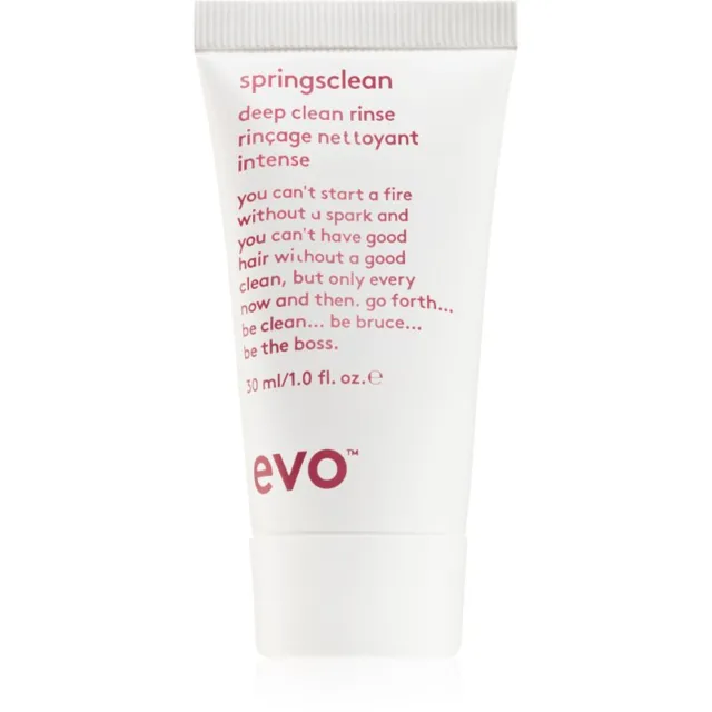 EVO Springsclean Deepclean Rinse hloubkově čisticí šampon 30 ml