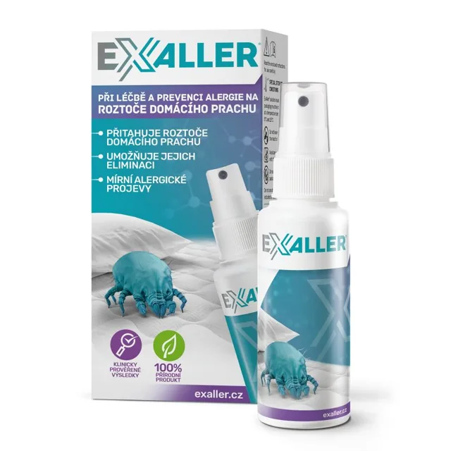 ExAller Sprej při alergii na roztoče domácího prachu – 75 ml