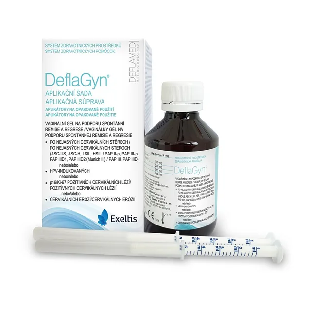 EXELTIS DeflaGyn aplikační sada 2 aplikátory + gel 150 g