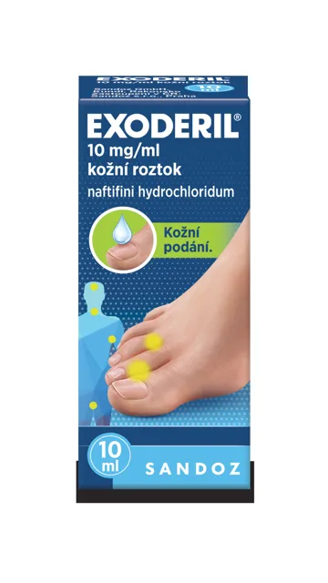 Exoderil 10mg/ml kožní roztok 10ml