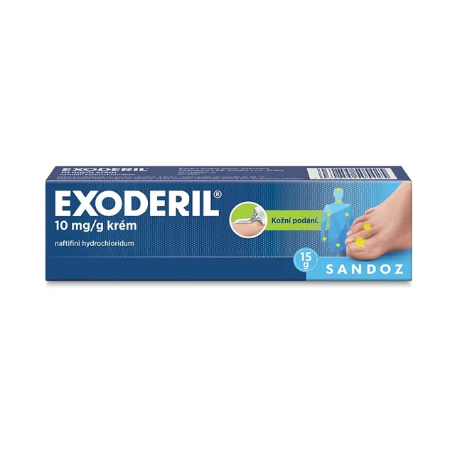 EXODERIL Krém 10 mg 15 g