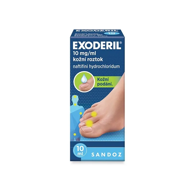EXODERIL Roztok k zevnímu užití 10mg/ml 10 ml