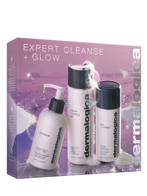 Expert cleanse + glow, dárkový set