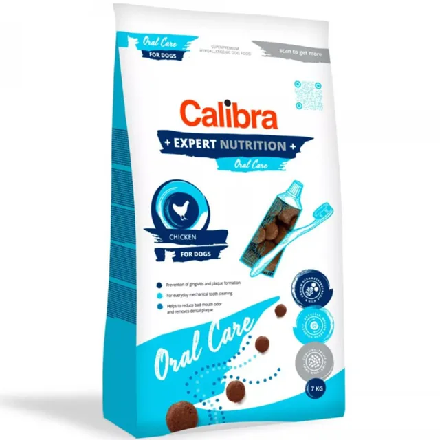 Expirace 1.9. 2026: Calibra Dog Expert Nutrition Oral Care 7 kg | P59659