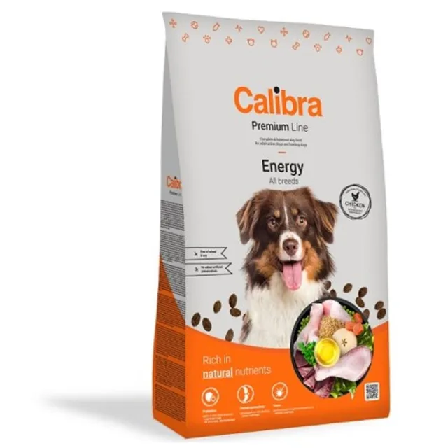 Expirace 11.6. 2026: Calibra Dog Premium Line Energy 12 kg | P59697