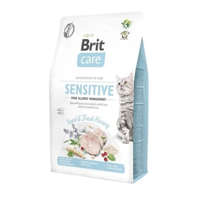 Expirace 12.6.2026: Brit Care Cat Grain-Free Sensitive with Insect 2 kg | P59648