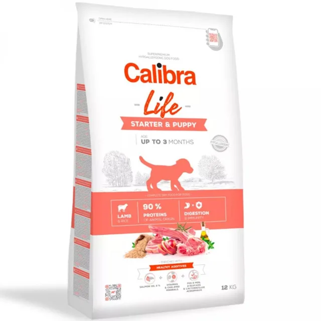 Expirace 25.3. 2026: Calibra Dog Life Starter & Puppy Lamb 12 kg | P59299
