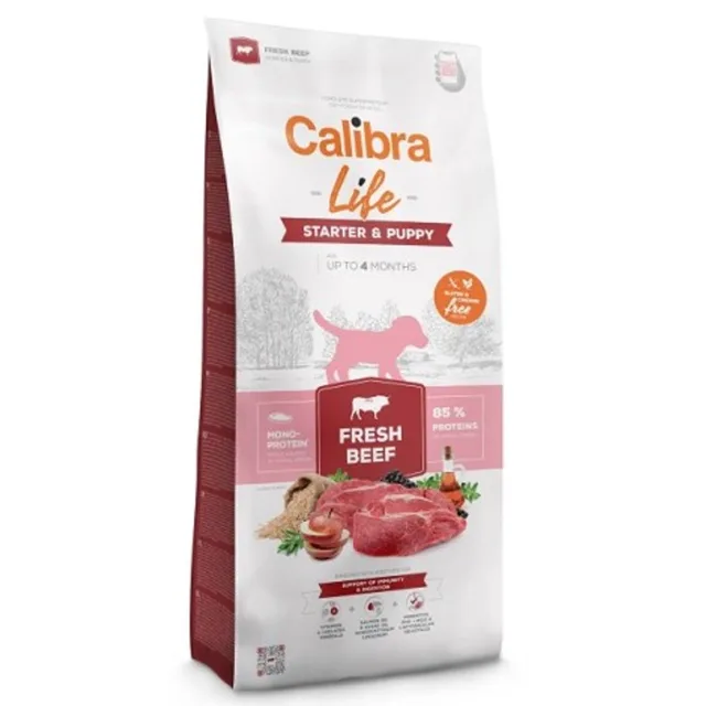 Expirace 5.6. 2026: Calibra Dog Life Starter & Puppy Fresh Beef 2,5 kg | P59632
