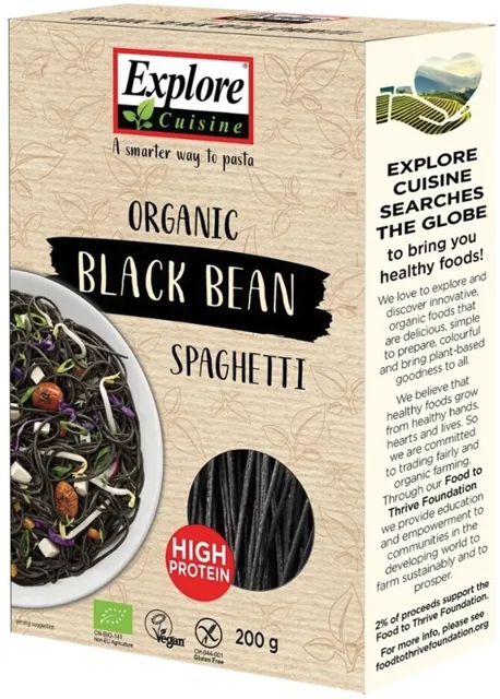 Explore Cuisine Black Bean Spaghetti, 200 g