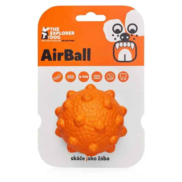EXPLORER DOG AirBall Míček s hroty pro psy 8 cm