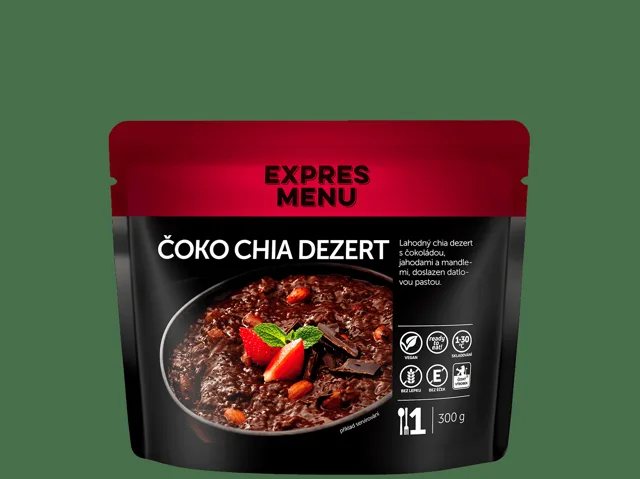 EXPRES MENU Čoko chia dezert 300 g (1 porce)