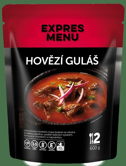 EXPRES MENU Hovězí guláš 600 g (1 porce)