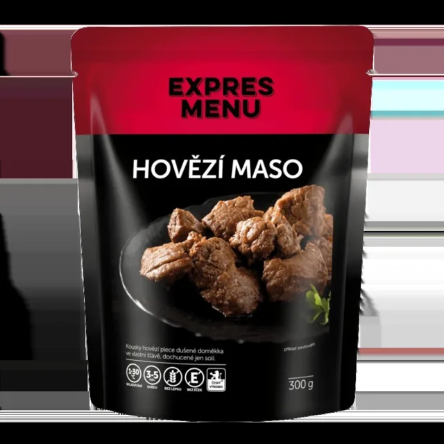 EXPRES MENU Hovězí maso 300 g (3 porce)