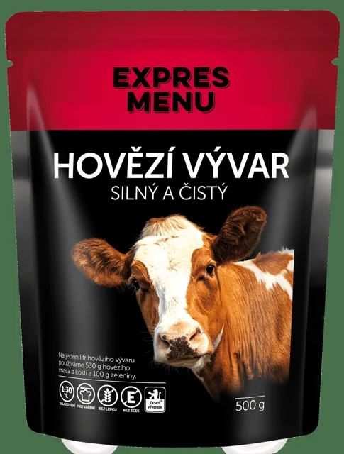 EXPRES MENU Hovězí vývar 500 g (2 porce)
