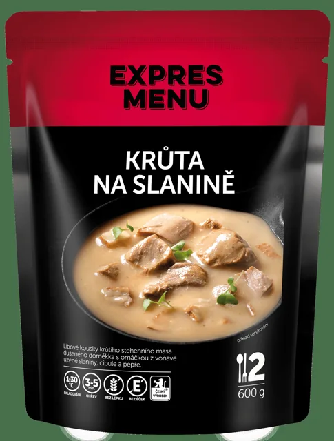 EXPRES MENU Krůta na slanině 600 g (2 porce)