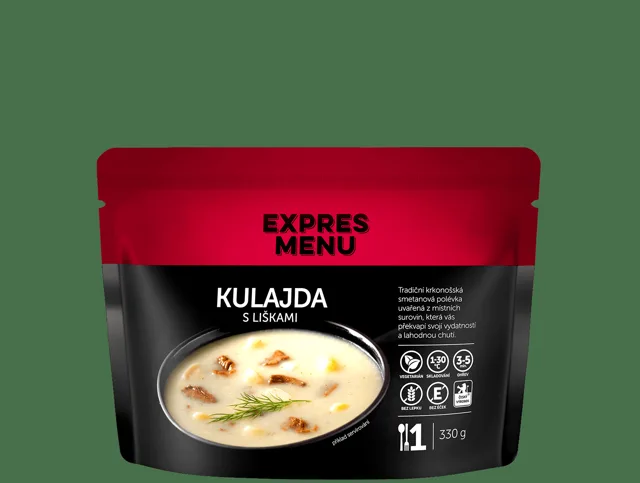 EXPRES MENU Kulajda s liškami 330 g (1 porce)