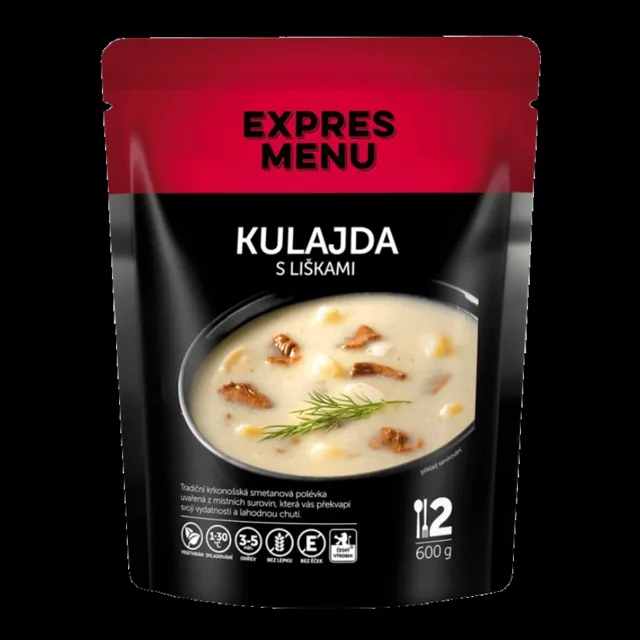EXPRES MENU Kulajda s liškami 600 g (2 porce)