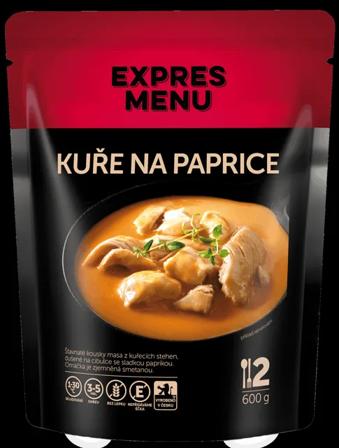 EXPRES MENU Kuře na paprice 600 g (1 porce)