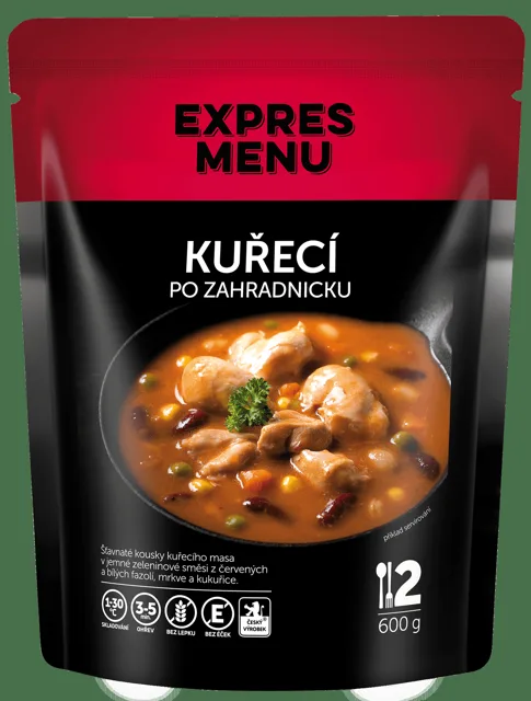 EXPRES MENU Kuřecí po zahradnicku 600 g (1 porce)