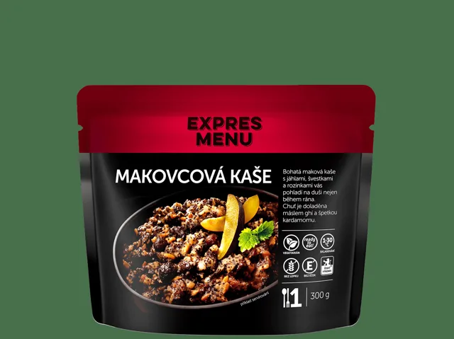 EXPRES MENU Makovcová kaše 300 g (1 porce)