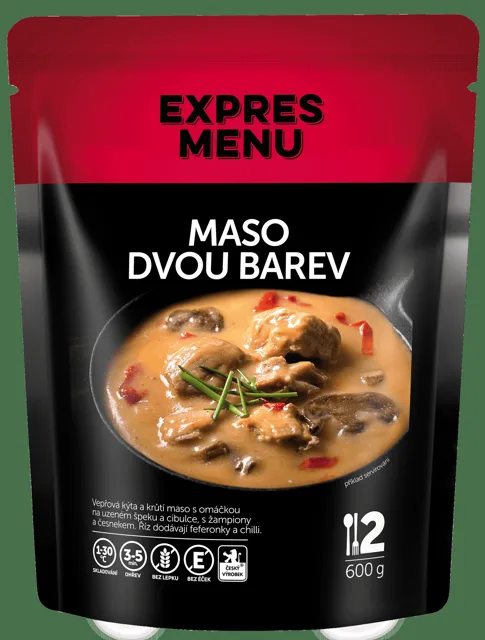 EXPRES MENU Maso dvou barev 600 g (1 porce)