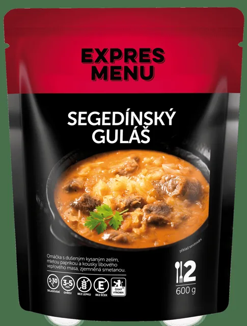 EXPRES MENU Segedínský guláš 600 g (2 porce)